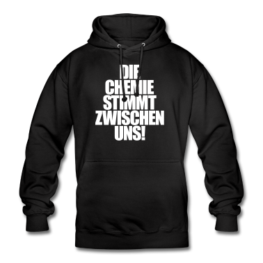Chemie LK Hoodie - Die Chemie stimmt zwischen uns! Fun Drogen Spruch