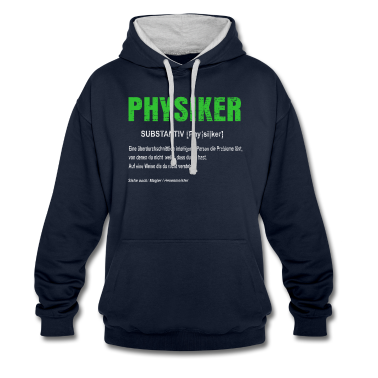 Chemie LK Hoodie - Physiker Wörterbuch