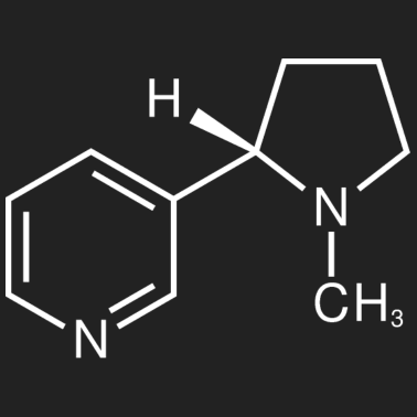 Motiv Nikotin Struktur Tabak Rauchen Chemie
