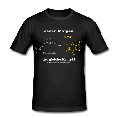 Chemie LK T-Shirt - melatonin_vs_coffein_2_mp