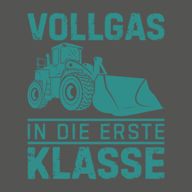 Motiv Vollgas in die erste klasse Geschenk Einschulung
