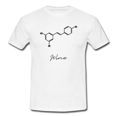 Chemie LK T-Shirt - Wein Molekül