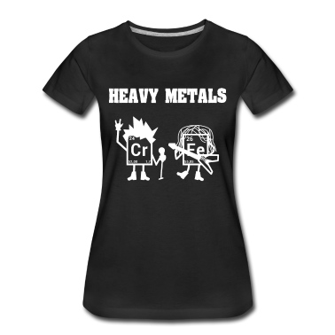 Chemie LK T-Shirt - Heavy Metals Chemie Schwermetalle Ella Lopez Nerds