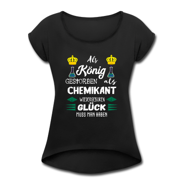 Chemie LK T-Shirt - Chemikant König Chemiker Biochemie Chemielaborant