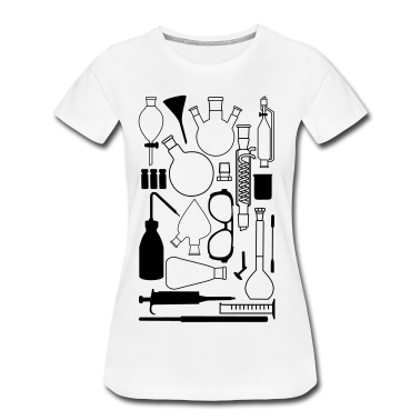 Chemie LK T-Shirt - Laborgeräte