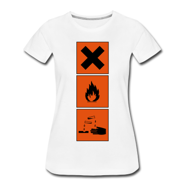 Chemie LK T-Shirt - gefahrensymbole