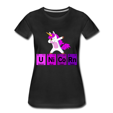 Chemie LK T-Shirt - Einhorn Periodensystem Chemie Unicorn Geschenk