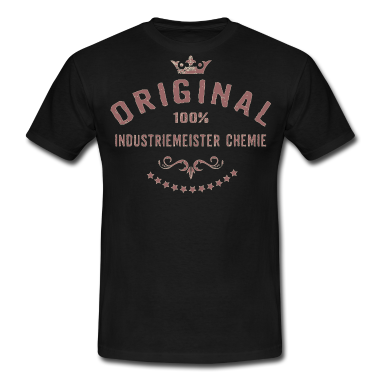 Chemie LK T-Shirt - Original 100 Prozent Industriemeister Chemie -
