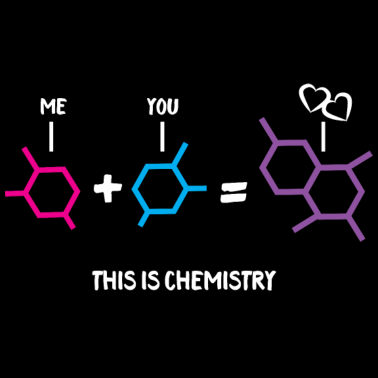 Motiv Chemie Liebe
