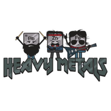Motiv Schwermetall-Chemie-Band-Geschenk
