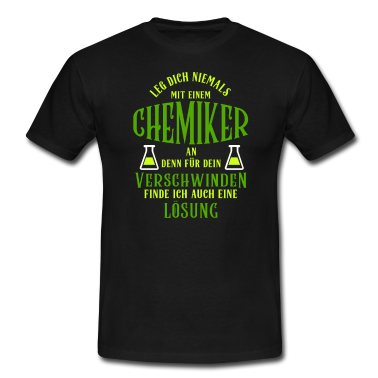 Chemie LK T-Shirt - Chemie Lösung Spruch säure breakin bad lustig