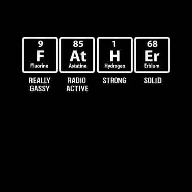 Motiv Papa Vater Chemie Chemische Formel Lehrer Geschenk