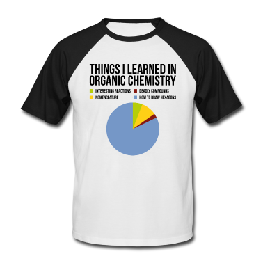 Chemie LK T-Shirt - Organische Chemie Diagramm Geschenk