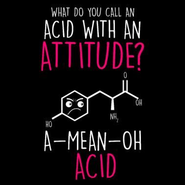 Motiv Chemiker Spruch Acid with an Attitude Chemie