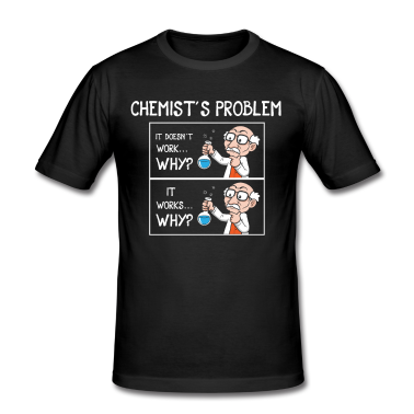Chemie LK T-Shirt - Chemiker Problem Wissenschaft Mathematik Chemie