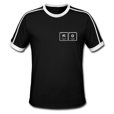 Chemie LK T-Shirt - Periodensystem der Elemente - Weißer Flo