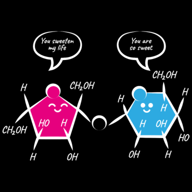 Motiv You sweeten my life Geschenk Chemiker Wissenschaft