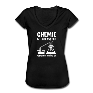 Chemie LK T-Shirt - Chemie ist wie kochen.
