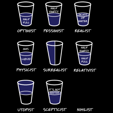 Motiv Physiker Optimist