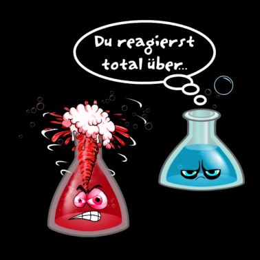 Motiv Chemie Nerd Geschenk zB Geburtstag Comic Chemikant