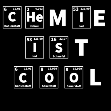 Motiv Chemie ist cool