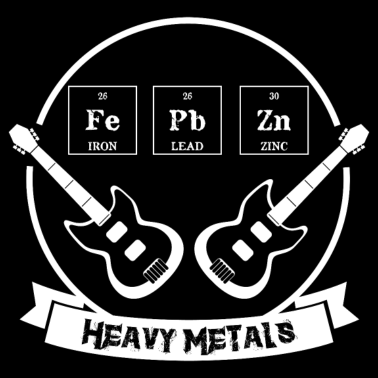Motiv Heavy Metals Chemie Chemiker Rock Spruch Geschenk