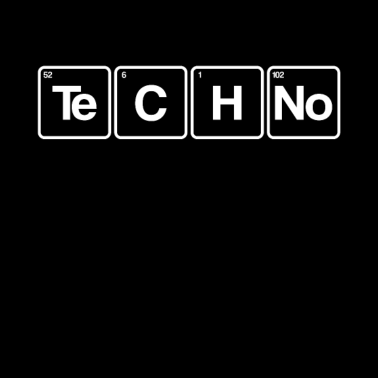 Motiv Techno Student Chemie Elemente
