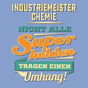 Motiv Superhelden Umhang - Industriemeister Chemie -