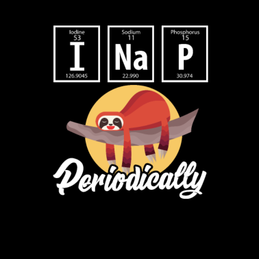 Motiv I schlafe regelmäßig Faultier Wissenschaft