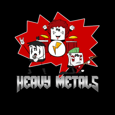 Motiv Chemie Nerd Heavy Metal