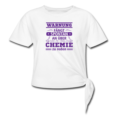 Chemie LK T-Shirt - Warnung Chemie Geschenk Chemiker Wissenschaft