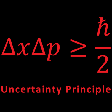 Motiv Uncertainty principle Mathe Schule Geschenk