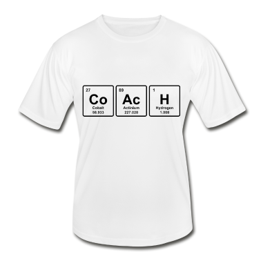 Chemie LK T-Shirt - COACH ELEMENTS lustiges Geschenk Trainer Elemente