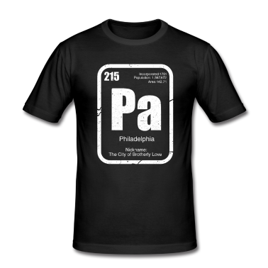 Chemie LK T-Shirt - Wissenschaft Philadelphia USA Chemie Element