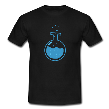 Chemie LK T-Shirt - Reagenzglas Symbol Wissenschaft Chemie