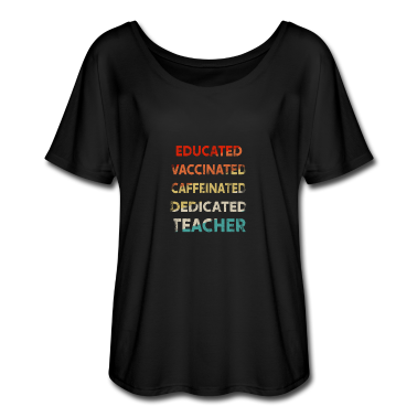 Chemie LK T-Shirt - Educated Vaccinated Caffeinated Dedicated Teacher