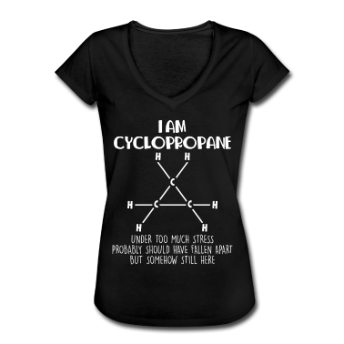 Chemie LK T-Shirt - Cyclopropan Chemie Lehrer Student Chemiker Wortspi
