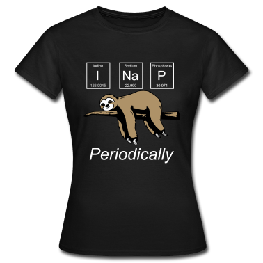 Chemie LK T-Shirt - Faultier Chemie Formel Nerd Geek Sloth Geschenk