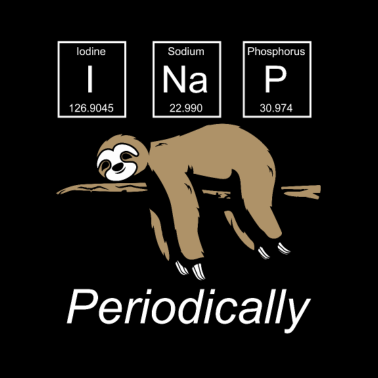 Motiv Faultier Chemie Formel Nerd Geek Sloth Geschenk