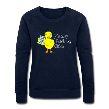 Geschichte LK Pullover - Geschichte, die Küken-weißen Text unterrichtet