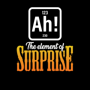 Motiv Ah! das Element der Überaschung chemie shirt
