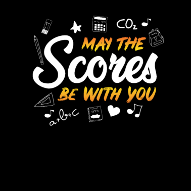 Motiv Mögen die Noten mit dir sein