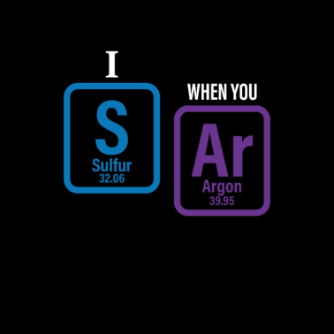 Motiv Ich she dich wenn du gehst chemie englischer witz