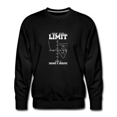 Geschichte LK Pullover - Kenne dein Limit trinke nicht & Ableite