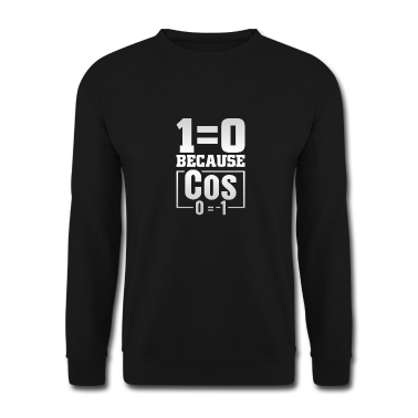 Geschichte LK Pullover - 1 ist gleich 0 weil Cos 0 = 1 mathe schule shirt