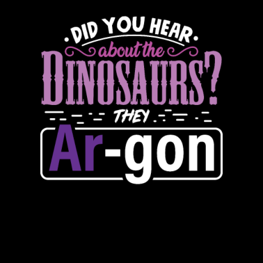 Motiv Dinosaurier chemie with englischer spruch