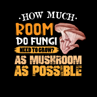 Motiv Wie viel Platz brauchen Pilze zum wachsen