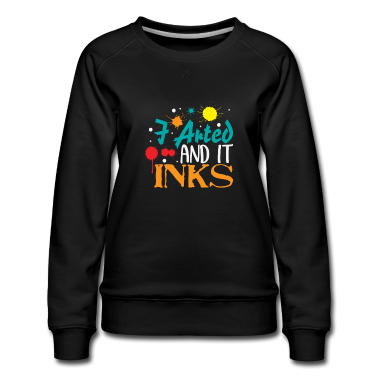 Geschichte LK Pullover - Ich hab kunst gemacht und jetzt tintet es