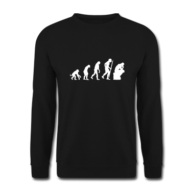 Geschichte LK Pullover - Evolution der Denker Philosophie Philosoph Lustige