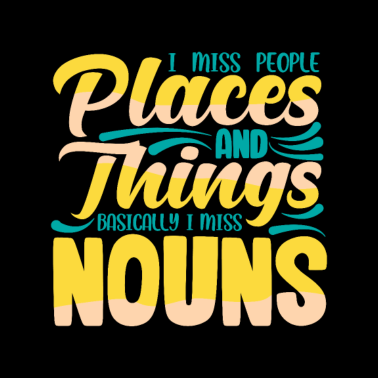 Motiv Ich Vermisse Menschen Orte Und Dinge, Die Ich